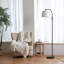 62" Dimmable Arced Floor Lamp-796794854