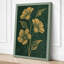 Golden Study Botanical 1 Piece Wrapped Canvas Wall Art-517735958-517735978