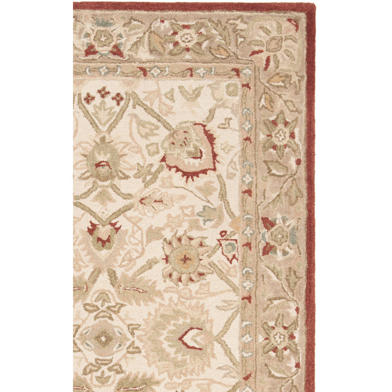 Tingley Hand Tufted Wool Oriental Rug, Square 6'