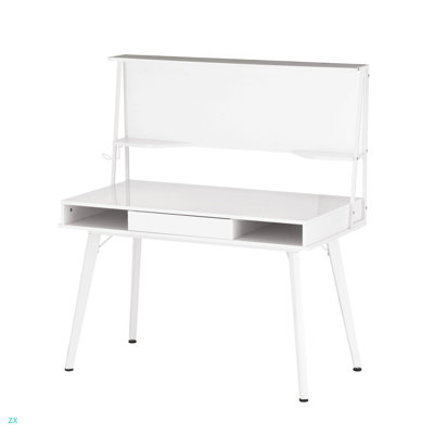 Bureau d'ordinateur Study avec rangement et tableau magnétique effaçable à sec