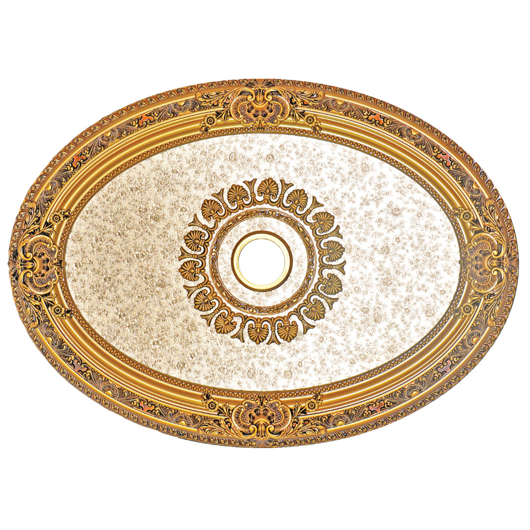 Oval Ceiling Medallion Artistry Lighting 