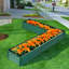 Auxane Metal Raised Garden Bed