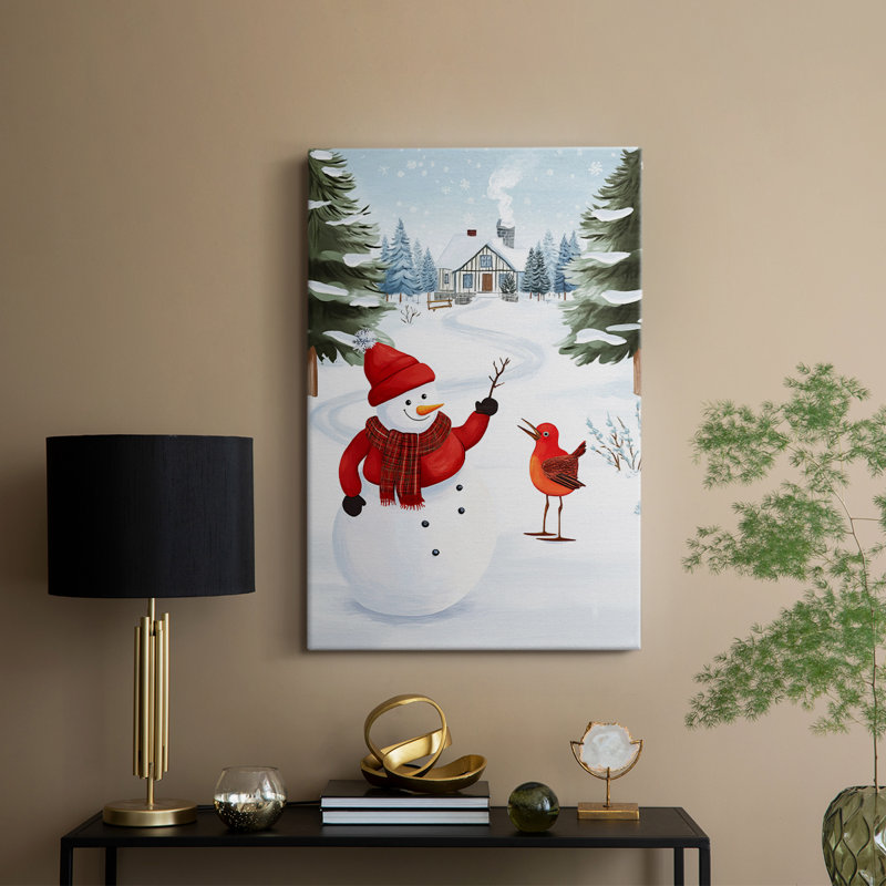 Art des Fêtes de Noël - Cccxxxi, H 27 po x l 18 po