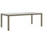Abdus-Salam Rectangular Wicker Outdoor Dining Table , cm W cm D-90954346-90954347-96846311