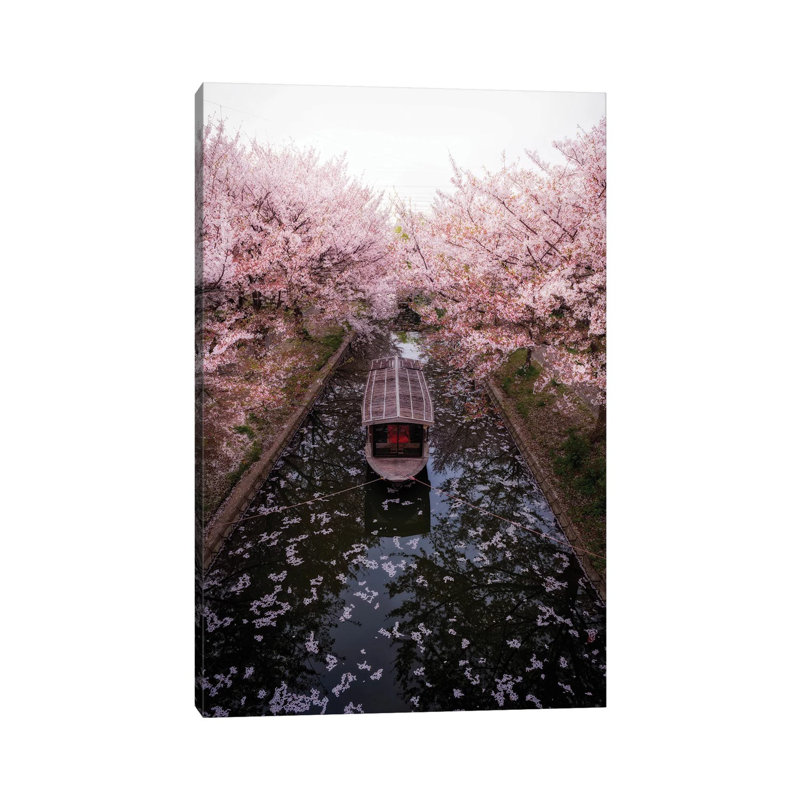 Spring In Japan XXIII by Daisuke Uematsu - Print on Canvas, Wrapped Canvas, 45.72cm H x 30.48cm W x 1.91cm D
