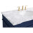 Lydie 42 " W Freestanding Standard 1 Single Vanity Bathroom Vanity With Marble Top-727891389