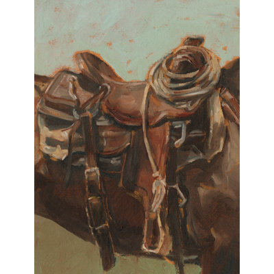Saddle Up I by Ethan Harper - Wrapped Canvas Print