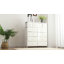 Commode pour la chambre Pekka avec 12 tiroirs de rangement spacieux, commodes avec plateau en bois et structure en métal-782790284