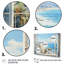 «California Shoreline Window View II - Los Angeles», art mural 5 pièces-533680817