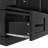 Hall Tree With Bench And 5 Storage Cubbies, Modern Entryway Storage Organizer Cabinet With 4 Doors-114240994