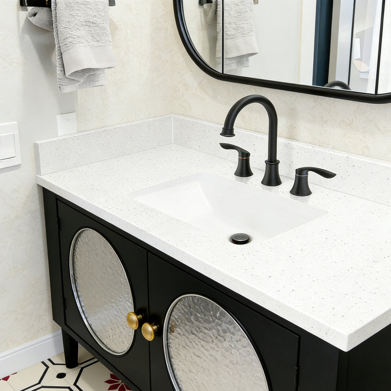 Replacement 21.25" Sidesplash In Durable Quartz Stone
