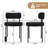 Black Leather Dining Chairs