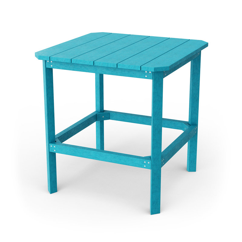 Table de comptoir classique de 36 po de hauteur, Bleu Aruba