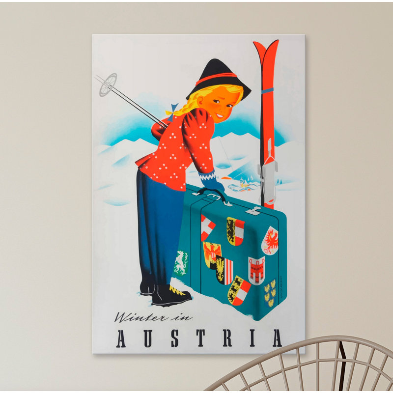 No Frame Print on Canvas, 114cm H x 76cm W
