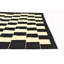 Tapis noir Kilim