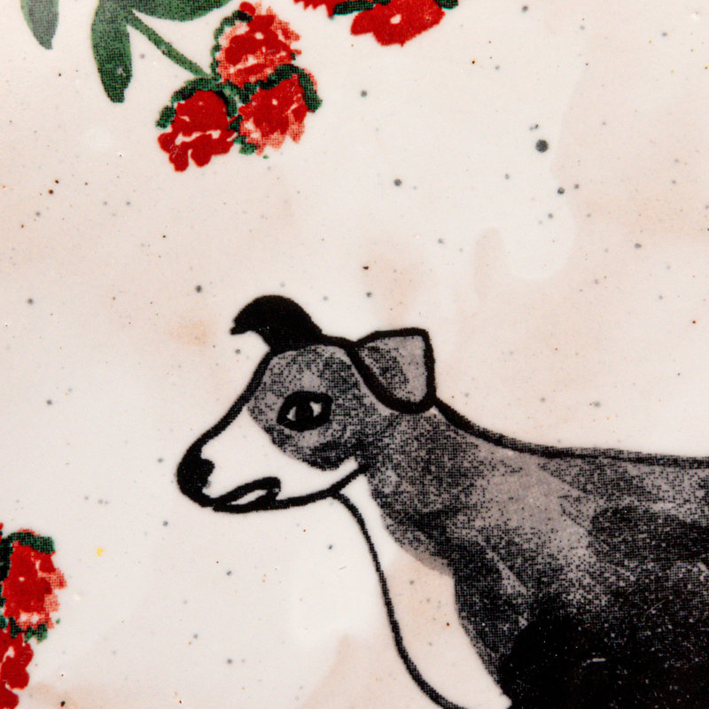 Enchanted Fauna Series - Hand-Painted Stoneware Plates
