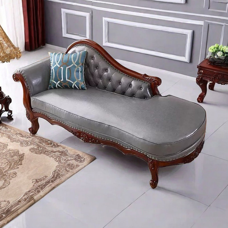 Méridiennes intérieures à coussin épais Retro American, Orienté à gauche (vu de face)