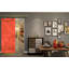 Porte de grange en bois massif DIY 3 en 1 pour chambres, espaces de rangement, placards-93928323-93928308