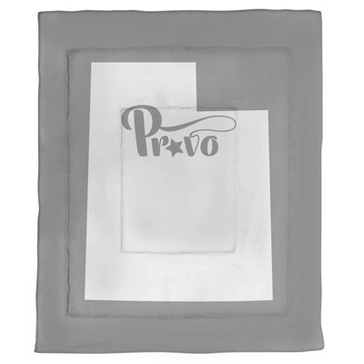 Utah Modern & Contemporary Polyester Percale Comforter