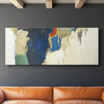 Abstract Seris 6 #XXXVIII-Wide Gallery Wrapped Canvas