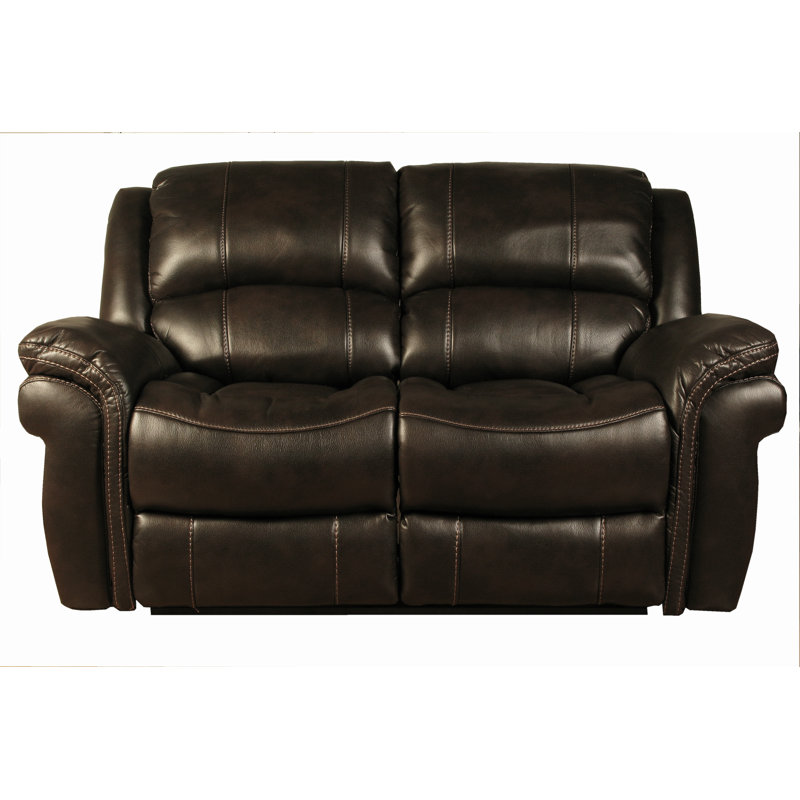 Arles 2 Seater Reclining Loveseat, Manual, Tan