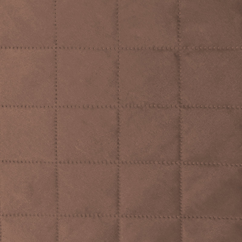 Housse pour fauteuil à coussins en T, Chocolat/cannelle