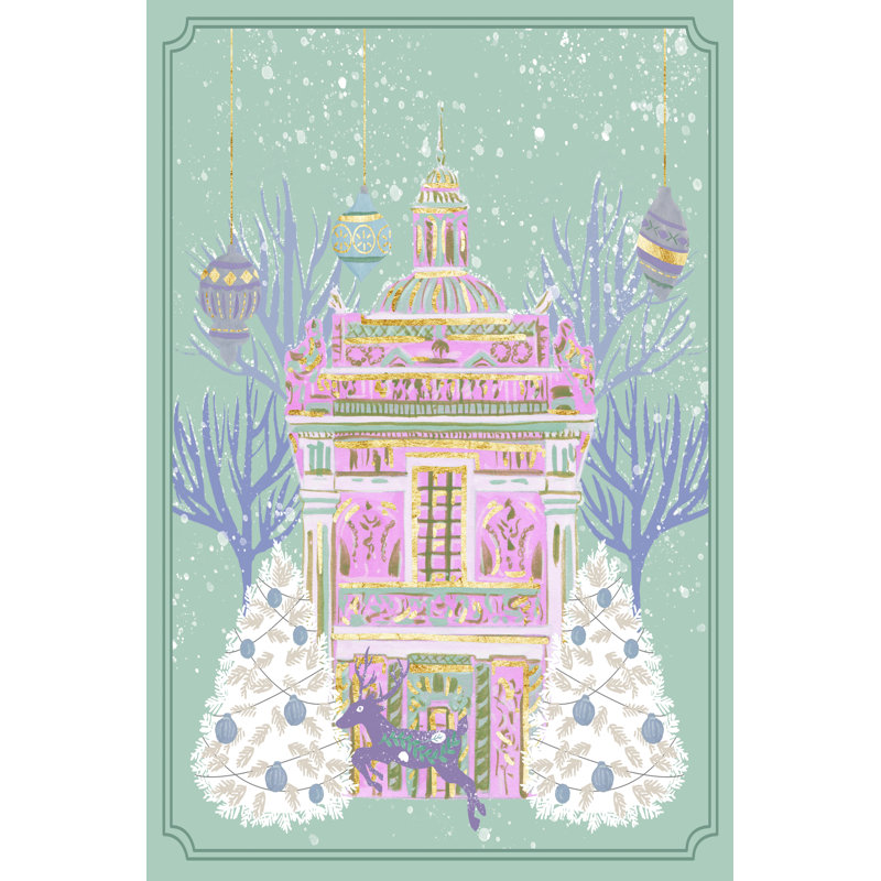 Winter Holidays II by Melissa Wang - Wrapped Canvas Print, 46cm H x 30cm W x 3.8cm D