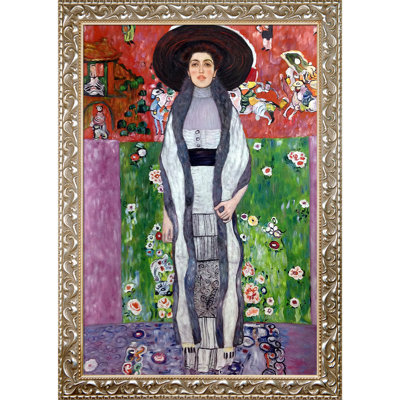 «Portrait of Adele Bloch-Bauer II» par Gustav Klimt, peinture encadrée