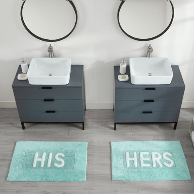 Cotton Blend Bath Rug