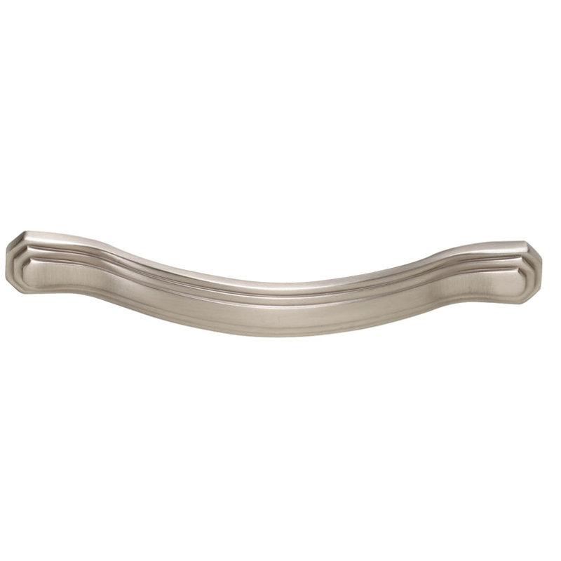 Geometric Arch Pull, Satin Nickel