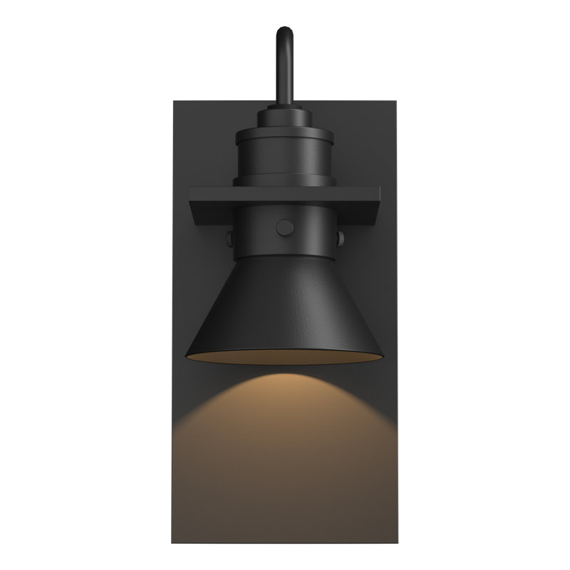 Erlenmeyer 1 - Bulb Outdoor Barn Light, Coastal Black, Coastal Black