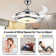 Khamon 42'' Ceiling Fan with LED Lights