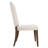 Organic Living Upholstered Dining Side Chair With Solid Mango Wood Frame