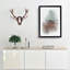 Moon over the Mountains in Italy in Abstract - Picture Frame Graphic Art Print-55725592-55725595