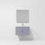 Ensemble de meuble-lavabo mural simple 30 "avec miroir Geneva-1431764510-1348802278