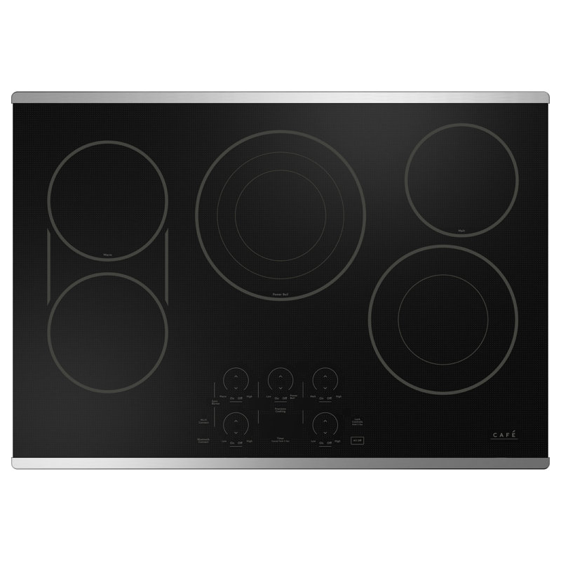 29.88" Electric Cooktop with 5 Elements, Stainless Steel