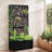 70 In. Metal Garden Bed With Trellis-312348540