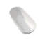 Baignoire de trempage autoportante en acrylique 67 po Fslefay