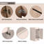 Meuble-lavabo autoportant de 60 po avec lavabo en céramique et armoires de rangement, porte à fermeture douce-110447307-110447305