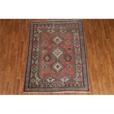 Vegetable Dye  Traditional Area Rug 5x6