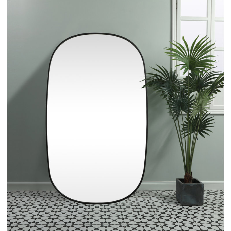 Miroir Bertin, Noir, noir, noir, noir, 60 po x 36 po 