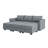 U-Shaped Sleeper Sectional Reversible Modular Sectional Sofa-786947390