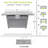 25.2'' H x 43'' W Propane Outdoor Fire Pit Table
