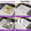 DeerValley 61cm L X 50cm W Single Basin Workstation Farmhouse Kitchen Sink With Accessories