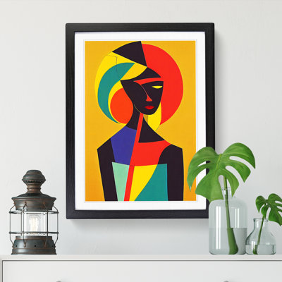 African Woman Framed Print