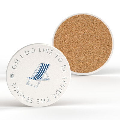 Ceramic Round 1 Piece Coaster