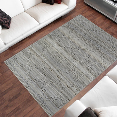  Tapis à motif terre cuite 2 pi x 8 pi Studio Plush Studio