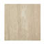 Table basse beige en travertine