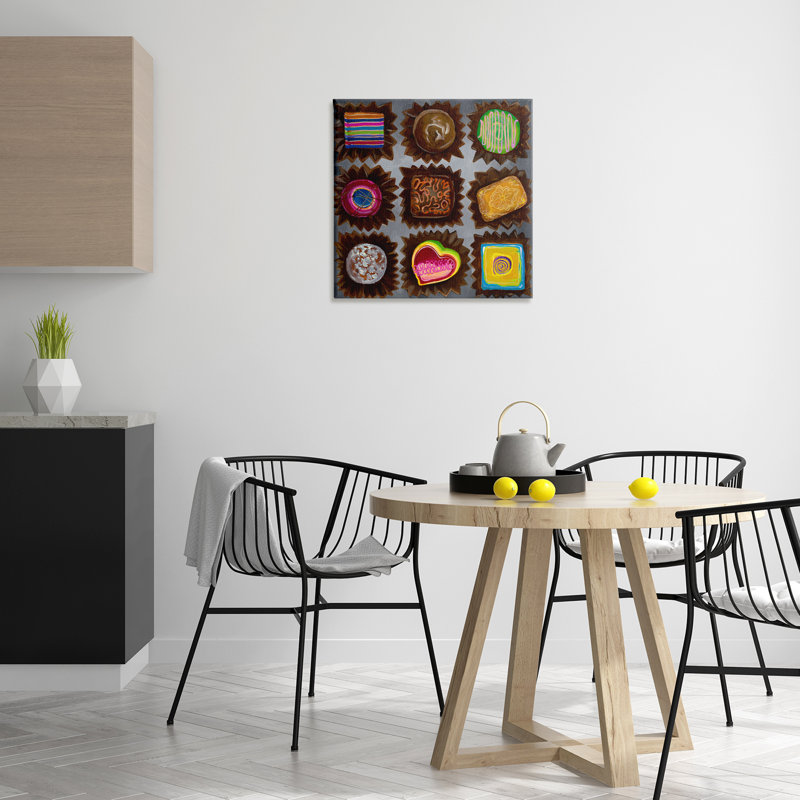 «Divers Dessert Chocolates» par Liz Jardine, H 24 po x l 24 po
