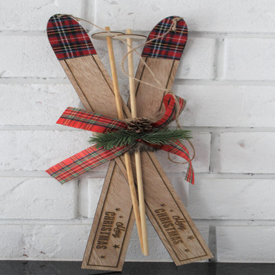 Plaid Hanging Figurine Ornament
